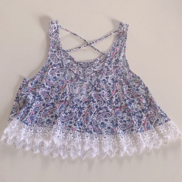 Arizona Boho Crop Top, Size M - Picture 5 of 6